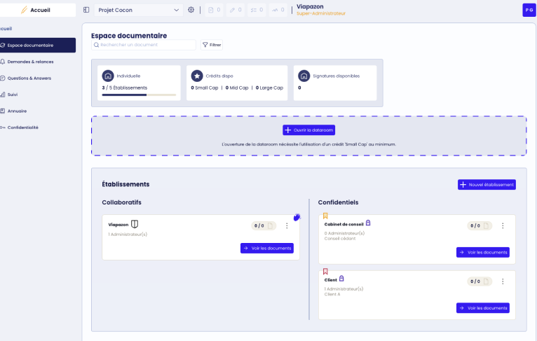 Espace Collaboratif Établissements